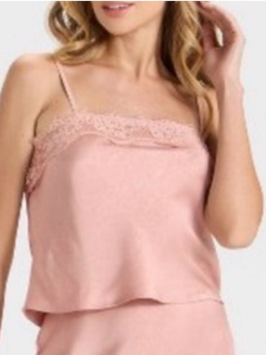 T120 Nwt A New Day Lace Trim Cami Top - Size: Xl
